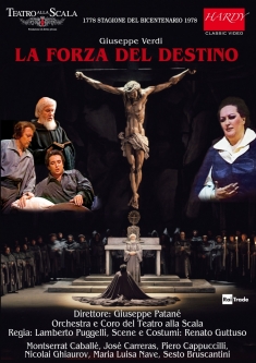 LA FORZA DEL DESTINO Caballe, Carreras, Cappuccilli (DVD)